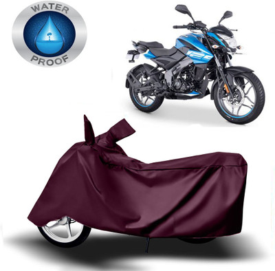 Autoinnovation Two Wheeler Cover for Bajaj(Pulsar NS125, Maroon)
