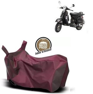 OliverX Waterproof Two Wheeler Cover for TVS(Star Euro, Maroon)