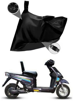 KEDIT Two Wheeler Cover for Hero(Electric NYX, Black)