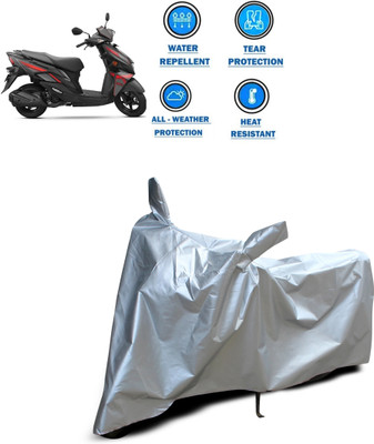 CODOKI Waterproof Two Wheeler Cover for Suzuki(Avenis 125, Silver)