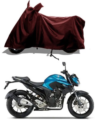 GROFATIK Two Wheeler Cover for Yamaha(FZ-25 BS6, Maroon)