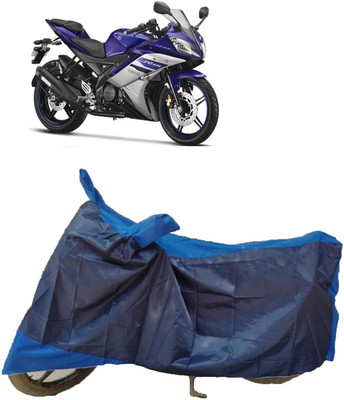 ANTOFY Two Wheeler Cover for Yamaha(YZF-R15 V2, Multicolor)