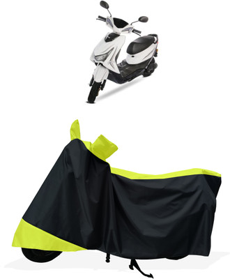 Tricway Two Wheeler Cover for Ampere(Reo Elite BS6, Yellow)
