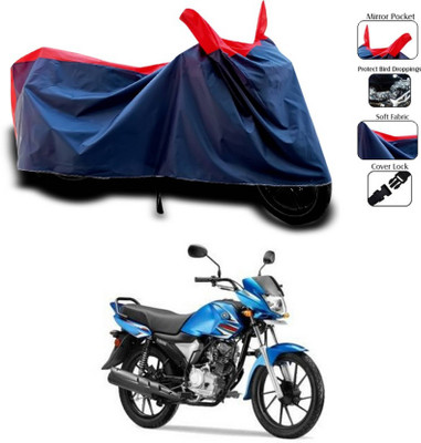 KEDIT Two Wheeler Cover for Yamaha(Saluto RX, Red)