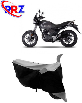 RRZ Waterproof Two Wheeler Cover for Hero(MotoCorp XPulse 200T, Black, Grey)