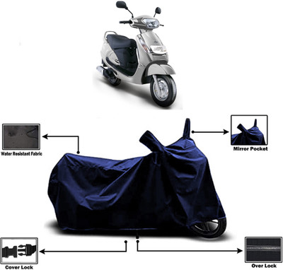 Amexride Two Wheeler Cover for Mahindra(Duro DZ, Blue)