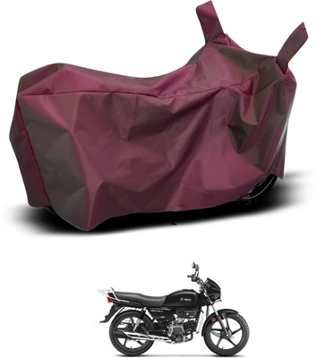 PAGORA Waterproof Two Wheeler Cover for Hero(Splendor Plus, Maroon)