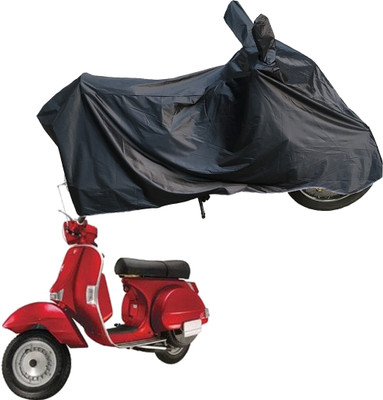 Motodreka Waterproof Two Wheeler Cover for LML(Star Euro 150, Black)