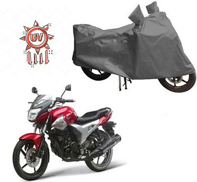 DeepShakshi AUTOMOTIVE Waterproof Two Wheeler Cover for Yamaha(SZ X, Grey)