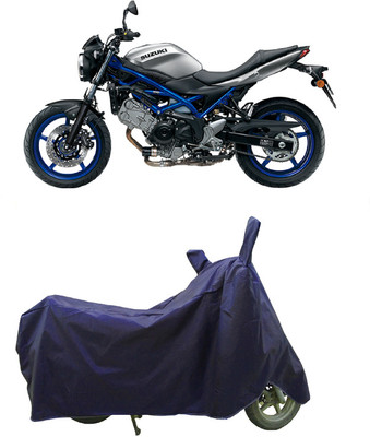 Coxtor Waterproof Two Wheeler Cover for Suzuki(SV 650, Blue)
