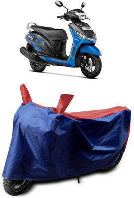 KEDIT Two Wheeler Cover for Yamaha(Alpha, Red, Blue)