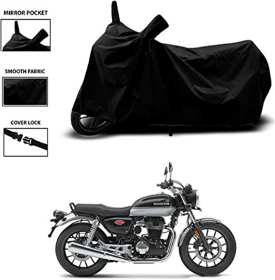 AutoGalaxy Waterproof Two Wheeler Cover for Honda(Hness CB350, Blue)