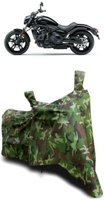 ATBROTHERS Waterproof Two Wheeler Cover for Kawasaki(Vulcan S BS6, Green)
