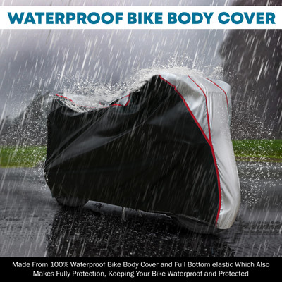 xodi Waterproof Two Wheeler Cover for Yamaha(MT-15, Silver, Black, Multicolor)
