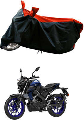 DeepShakshi AUTOMOTIVE Waterproof Two Wheeler Cover for Yamaha(MT 15, Red)