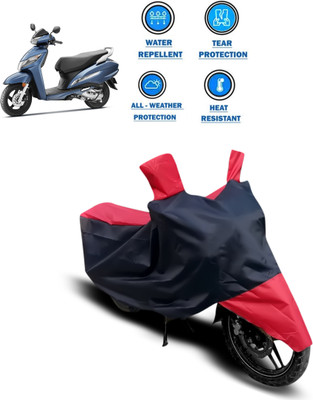 CODOKI Waterproof Two Wheeler Cover for Honda(Activa 125, Red)