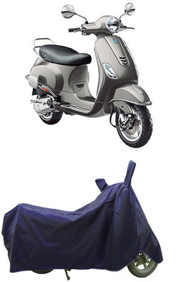 Coxtor Waterproof Two Wheeler Cover for Vespa(VXL BS6, Blue)