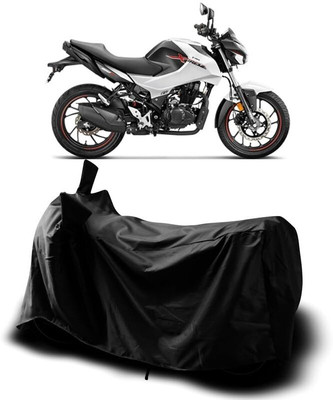 KEDIT Two Wheeler Cover for Hero(Xtreme 160 R, Black)