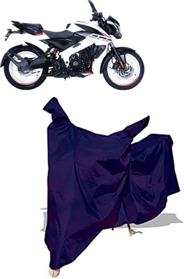 Amexride Two Wheeler Cover for Bajaj(Pulsar NS 200, Blue)