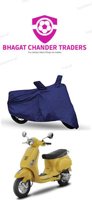 bhagat chander traders Waterproof Two Wheeler Cover for Piaggio(Vespa LX 125, Blue)