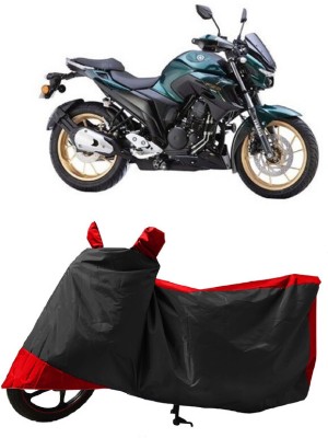 GROFATIK Two Wheeler Cover for Yamaha(FZS 25, Red)