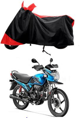 GROFATIK Two Wheeler Cover for Hero(Passion Pro TR, Red)