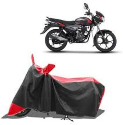 Mdstar Waterproof Two Wheeler Cover for Hero(HF Deluxe, Red, Black)