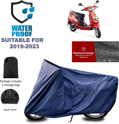 GOSHIV-car and bike accessories Waterproof Two Wheeler Cover for Mahindra(Duro DZ, Blue)
