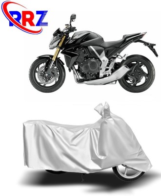 RRZ Waterproof Two Wheeler Cover for Honda(CB1000R Plus, White)