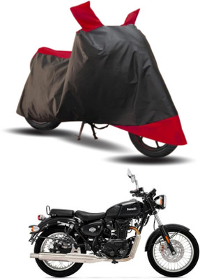 KEDIT Two Wheeler Cover for Benelli(Imperiale 400, Red, Black)