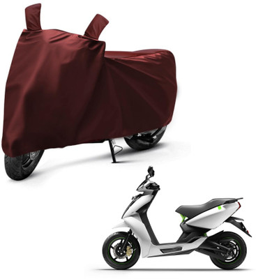 sowelar Waterproof Two Wheeler Cover for Ather(450, Maroon)