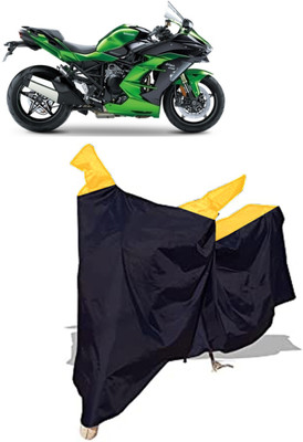 Amexride Two Wheeler Cover for Kawasaki(Ninja H2 SX, Multicolor)