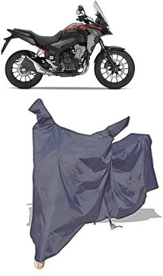 Amexride Two Wheeler Cover for Honda(CB 500, Grey)