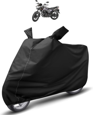 Auto Hub Waterproof Two Wheeler Cover for Honda(CB Shine, Black)