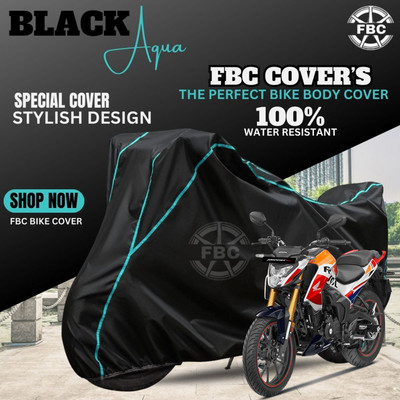 OliverX Waterproof Two Wheeler Cover for Honda(Hornet 2.0, Black)