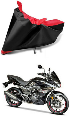 DeepShakshi AUTOMOTIVE Waterproof Two Wheeler Cover for Hero(Xtreme 200S, Red, Black)