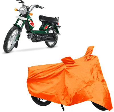 ROYAL AUTO MART Two Wheeler Cover for TVS(XL 100, Orange)