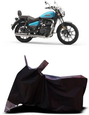 VESMEI Two Wheeler Cover for Royal Enfield(Meteor BS6, Grey)