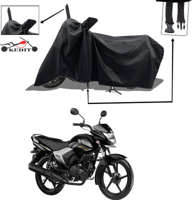 KEDIT Two Wheeler Cover for Yamaha(Saluto, Black)
