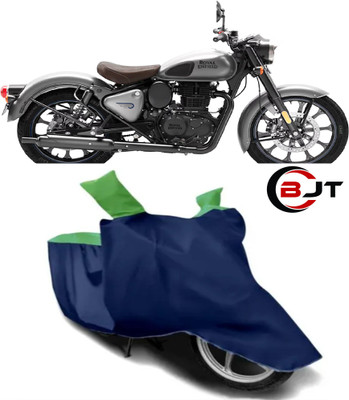 BHAGAT JI TRADER Waterproof Two Wheeler Cover for Royal Enfield(Green)