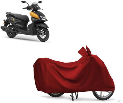 KEDIT Two Wheeler Cover for Yamaha(RayZR 125, Maroon)