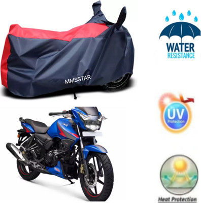 MMSSTAR Waterproof Two Wheeler Cover for TVS(Activa 4G, Black)