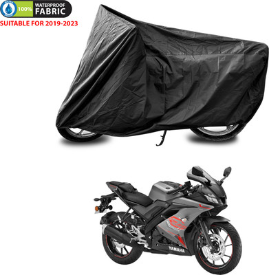 PAGORA Waterproof Two Wheeler Cover for Yamaha(YZF-R15 V3 BS6, Black)