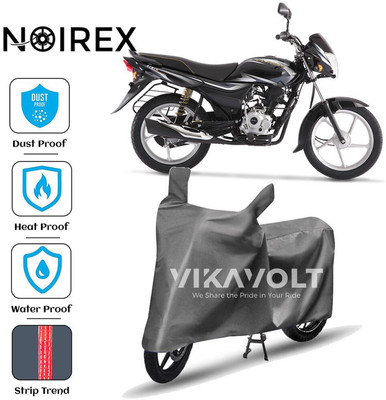 NOIREX Two Wheeler Cover for Bajaj(ComforTec, Grey)