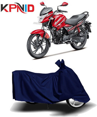 KPNID Waterproof Two Wheeler Cover for Hero(Glamour i3s, Blue)