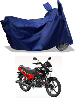 Amexride Two Wheeler Cover for Hero(Glamour Programmed FI BS6, Blue)