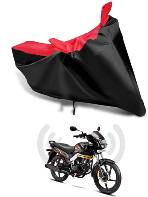 KEDIT Two Wheeler Cover for Mahindra(Centuro, Red, Black)