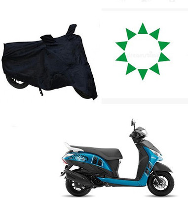 DeepShakshi AUTOMOTIVE Waterproof Two Wheeler Cover for Yamaha(Alpha, Black)