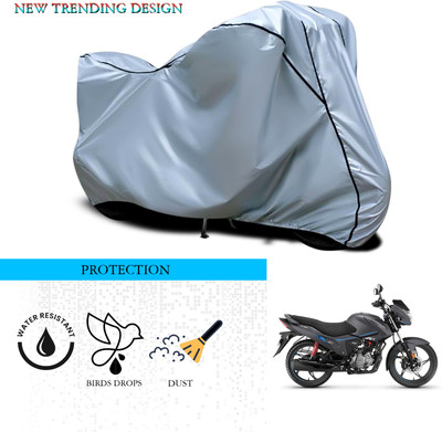 SnehaSales Waterproof Two Wheeler Cover for Hero(Glamour i3s, Silver)