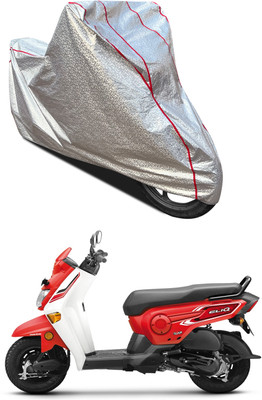 PAGORA Waterproof Two Wheeler Cover for Honda(Cliq, Silver)